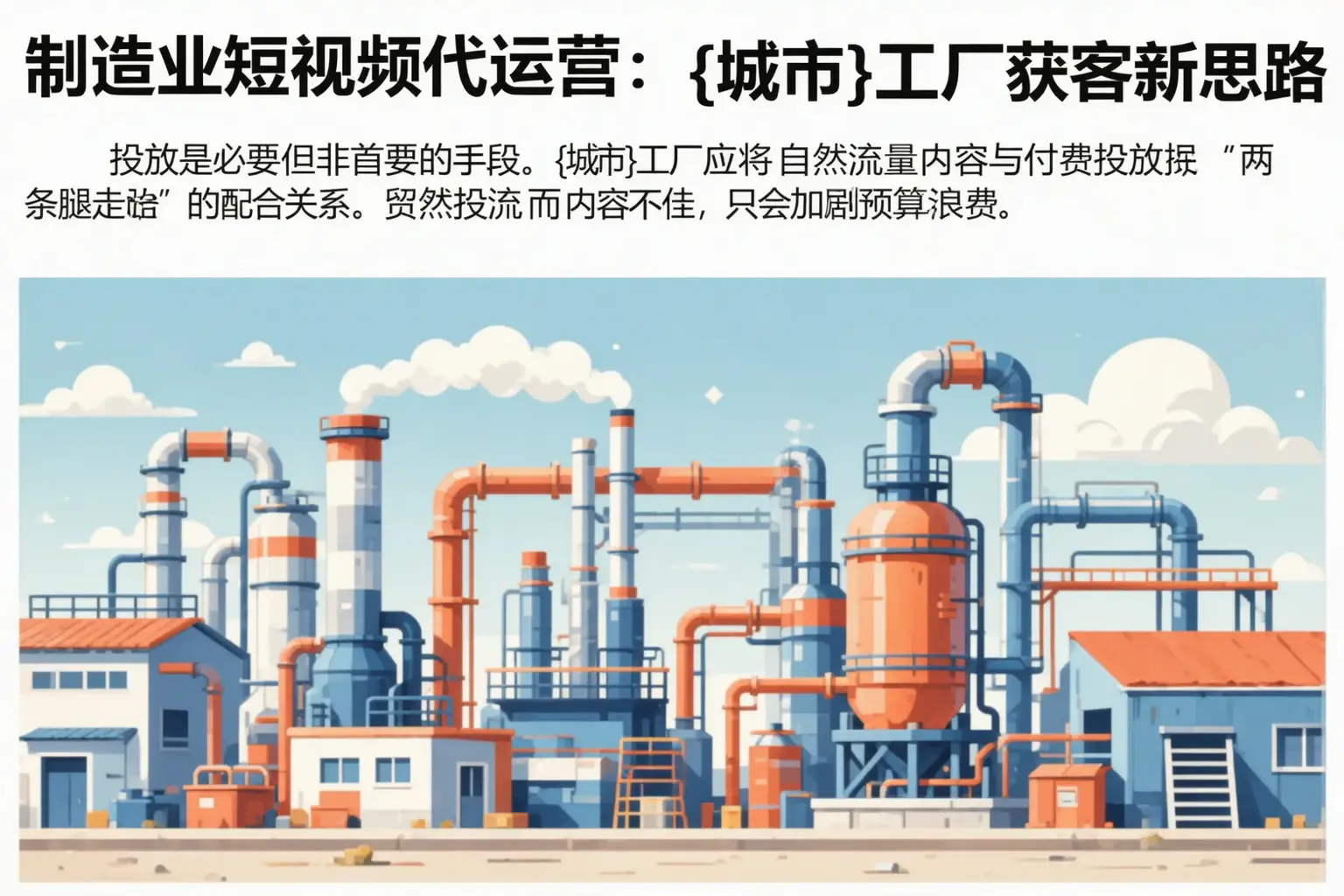 制造业短视频代运营：海林工厂获客新思路